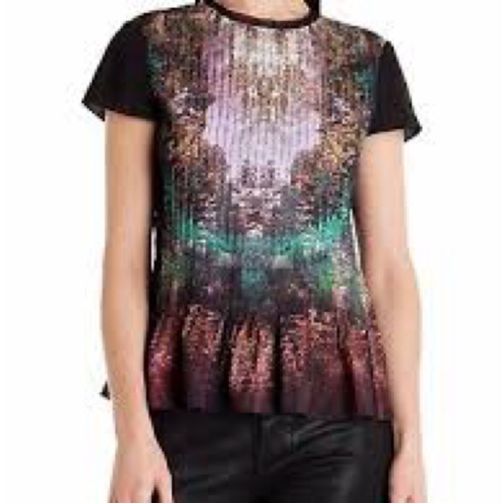 Ted Baker London Magical Mist Print top